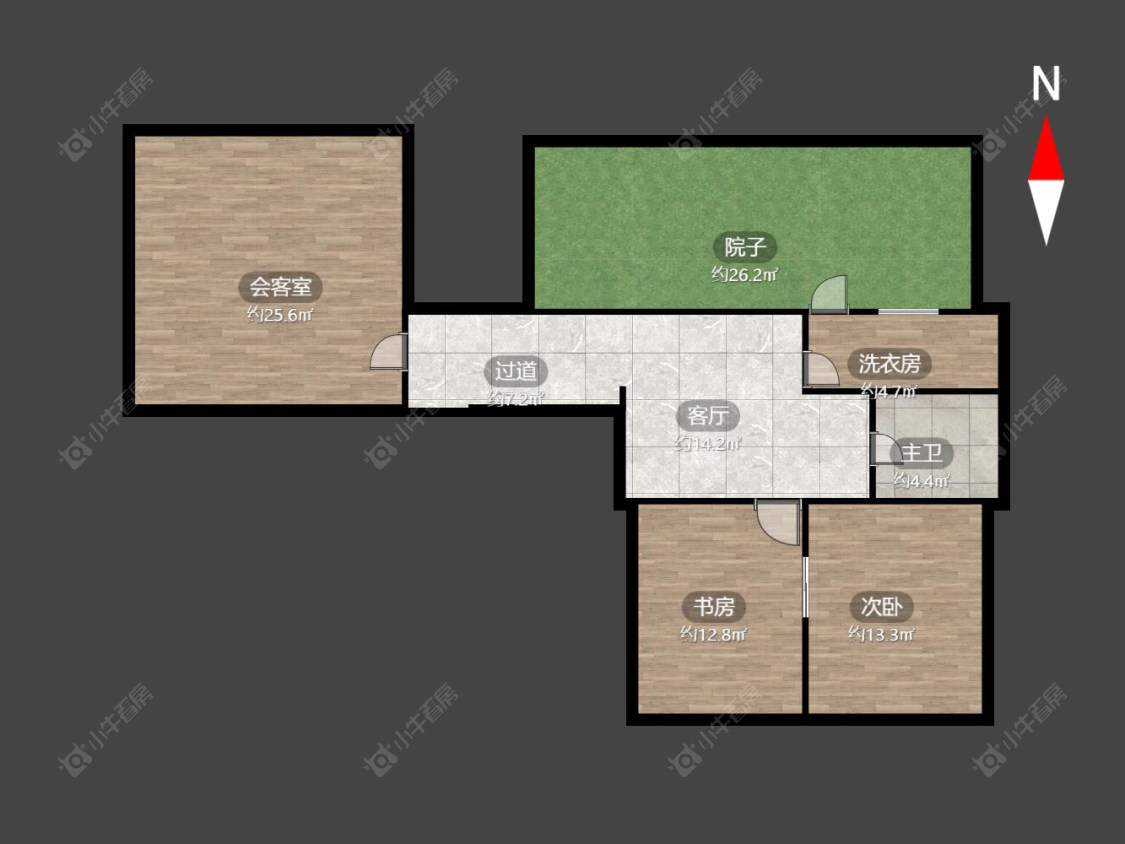桃园公寓房源户型图 常州桃园公寓在售二手房源户型图_小牛看房