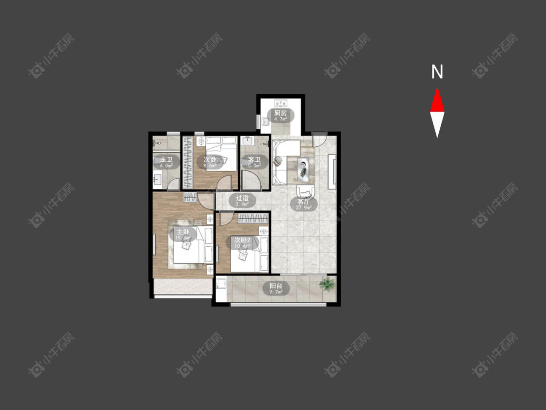 常州龙湖景粼天著在售二手房_小牛看房