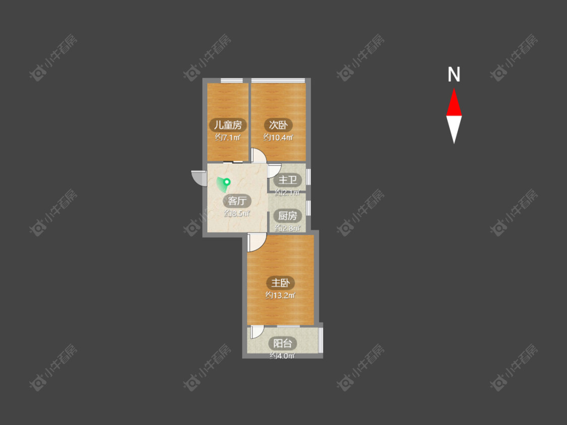红星新村房源户型图 常州红星新村在售二手房源户型图_小牛看房