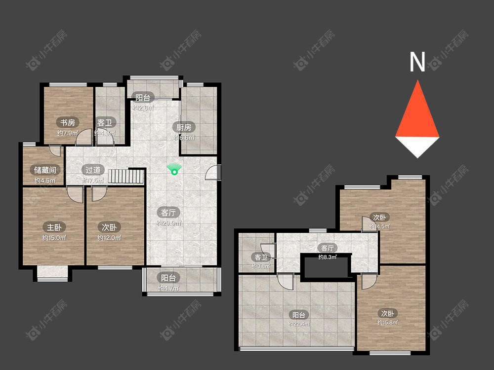 常州都市桃源二期在售二手房源户型图_小牛看房