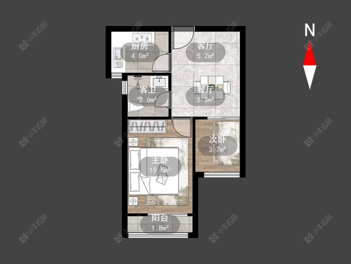 常州名仕佳园在售二手房源户型图_小牛看房