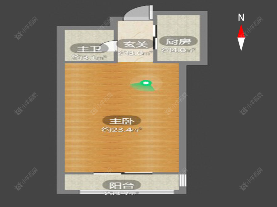 常州御水华庭二期在售二手房房源户型图_小牛看房