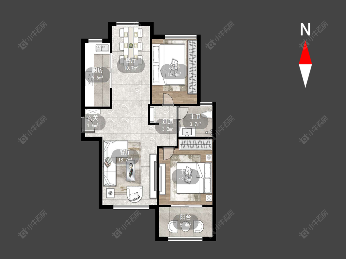 锦绣天地房源户型图 常州锦绣天地在售二手房源户型图_小牛看房