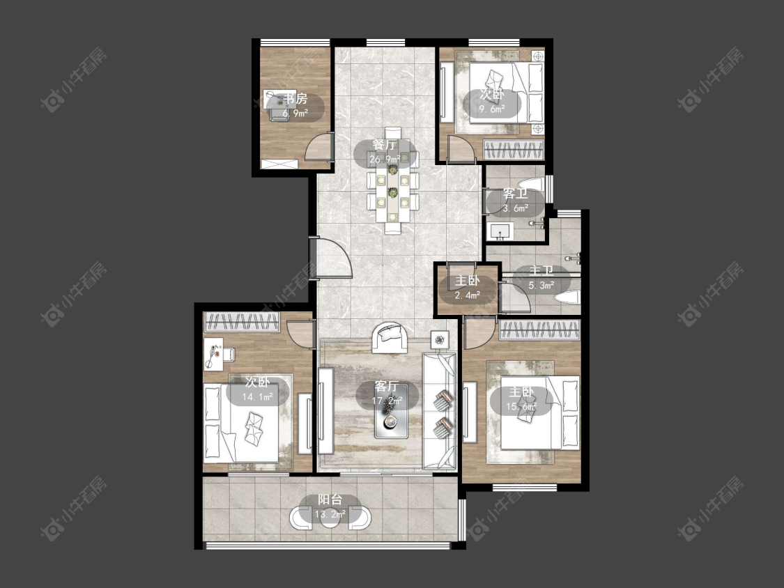 丹阳天一人家在售二手房源户型图_小牛看房