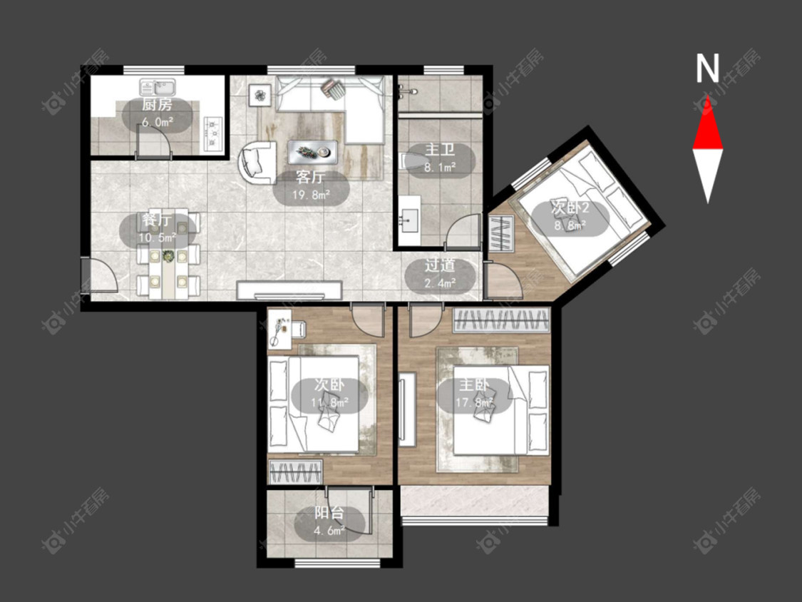 常州天逸城北区在售二手房_小牛看房