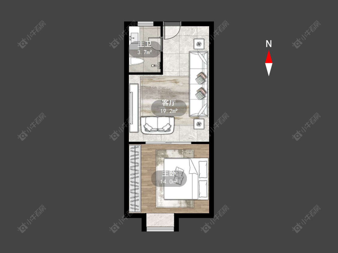 常州金水湾在售二手房源户型图_小牛看房