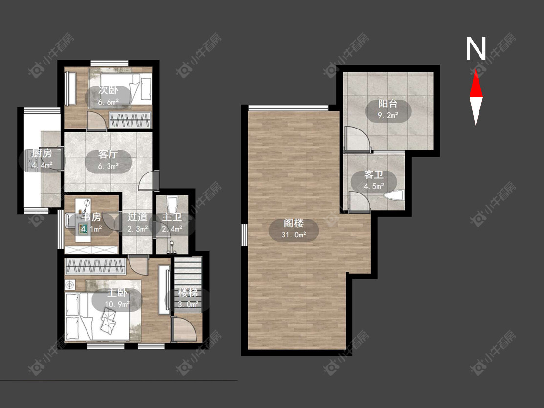 常州丽华一村在售二手房源户型图_小牛看房