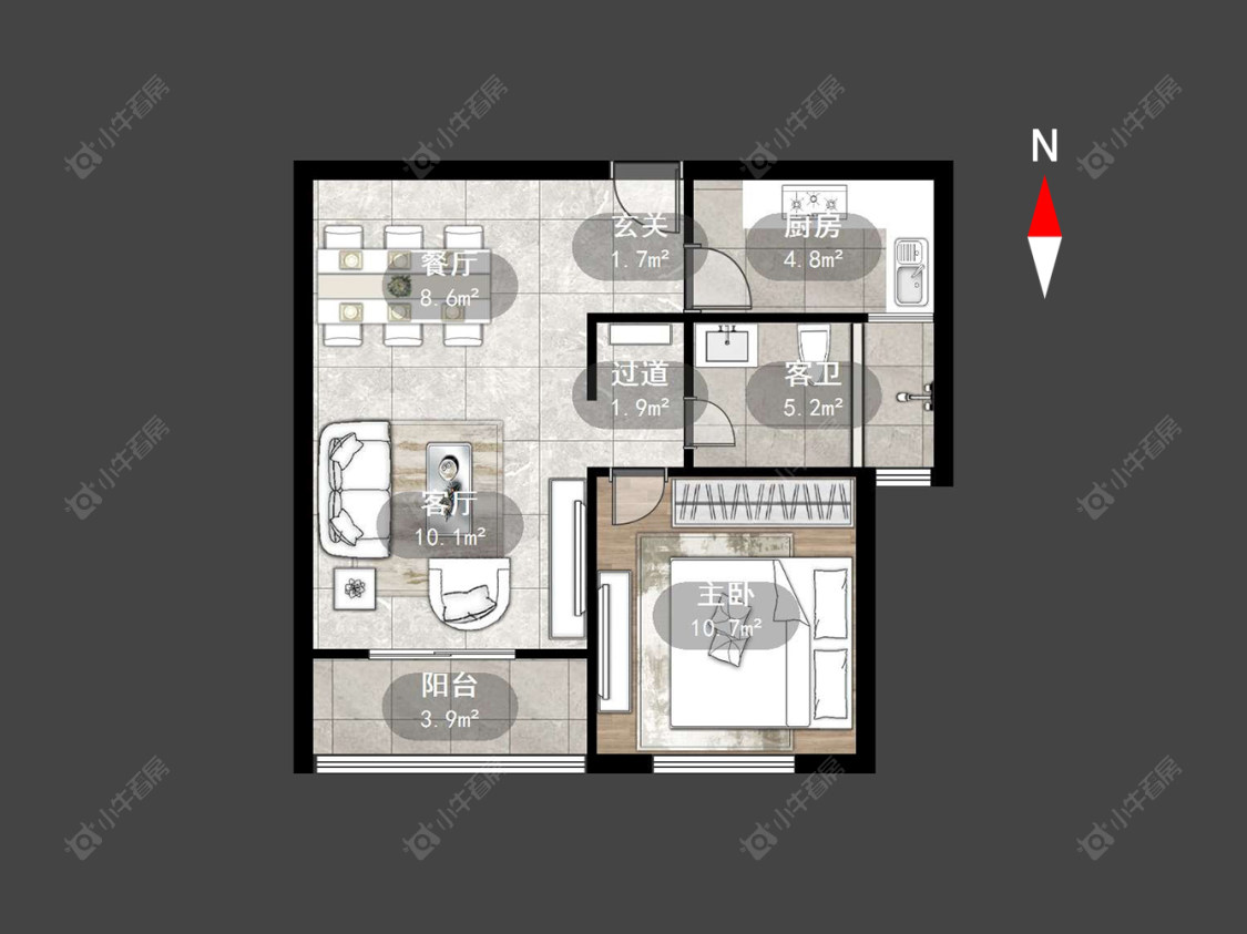 青山湾北区房源户型图 常州青山湾北区在售二手房源户型图_小牛看房