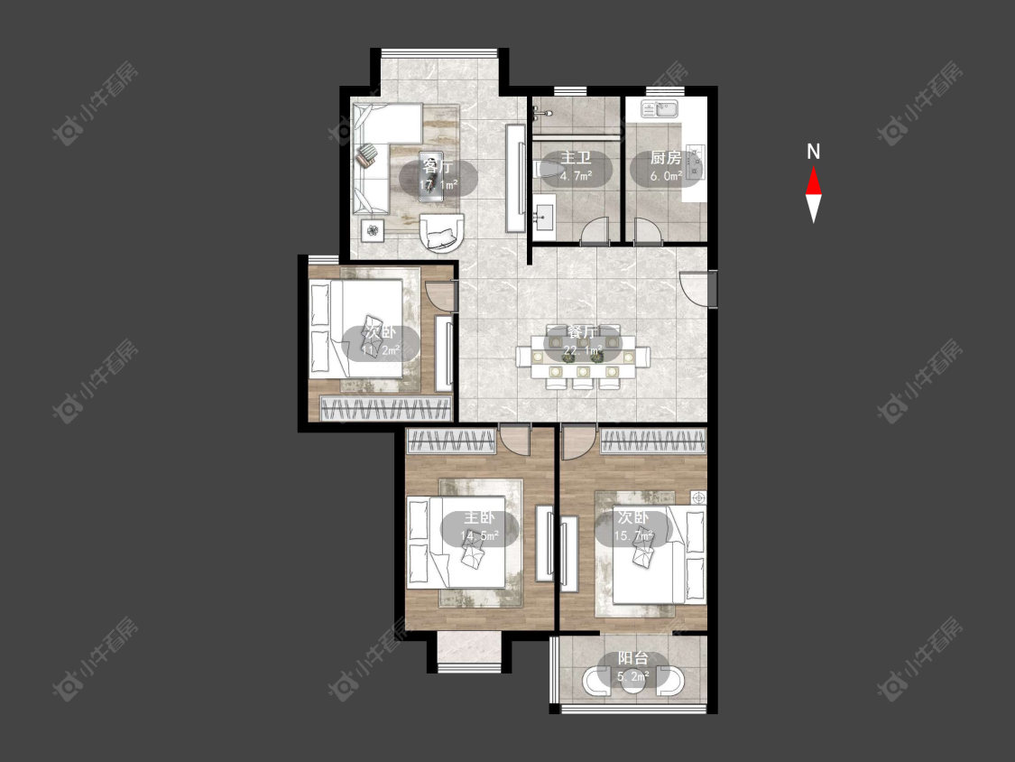 金禧园(金坛)房源户型图 常州金禧园(金坛)在售二手房源户型图_小牛看房