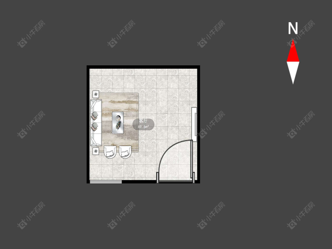 常州荣盛曼哈顿广场在售二手房源户型图_小牛看房