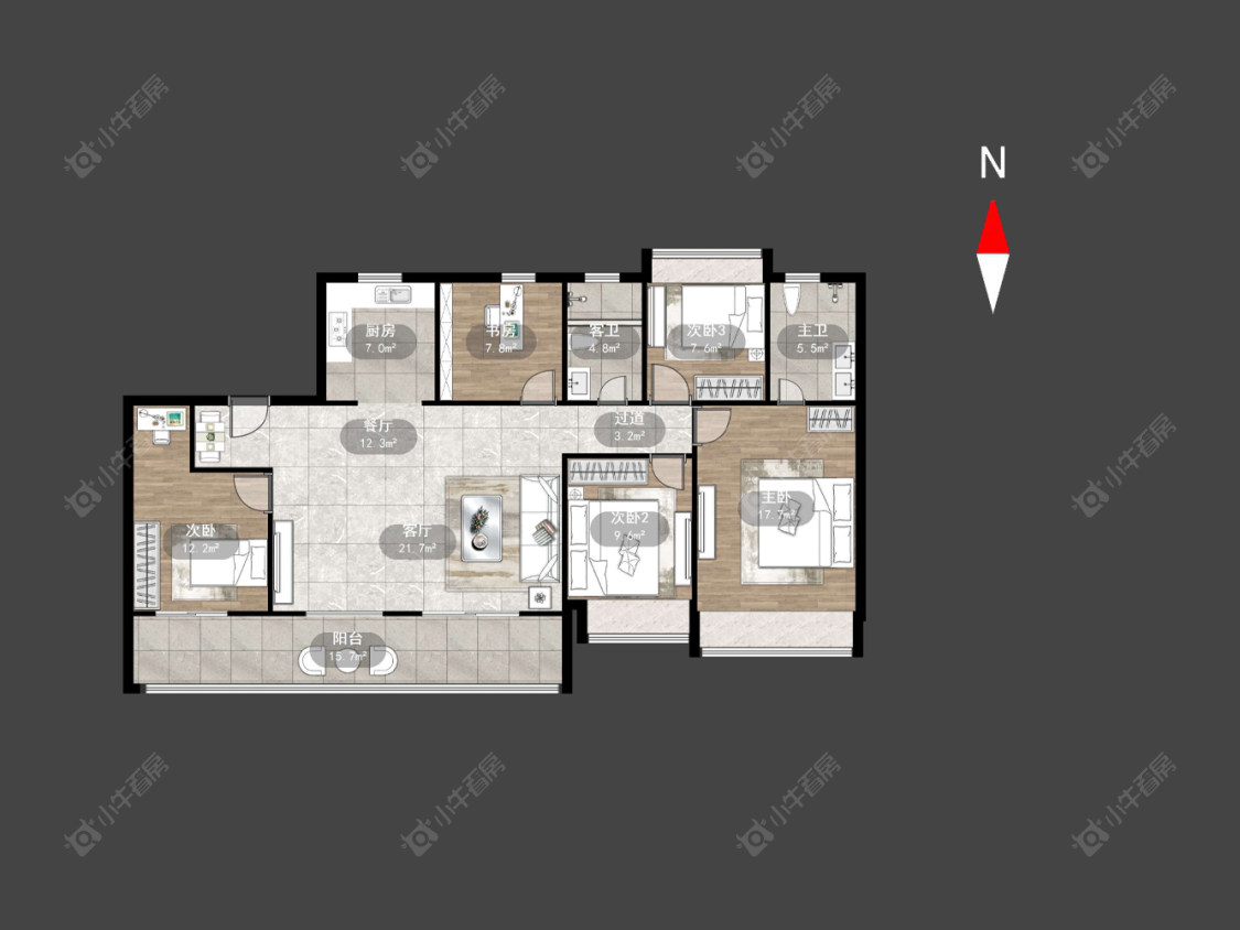 常州龙湖景粼天著在售二手房源_小牛看房