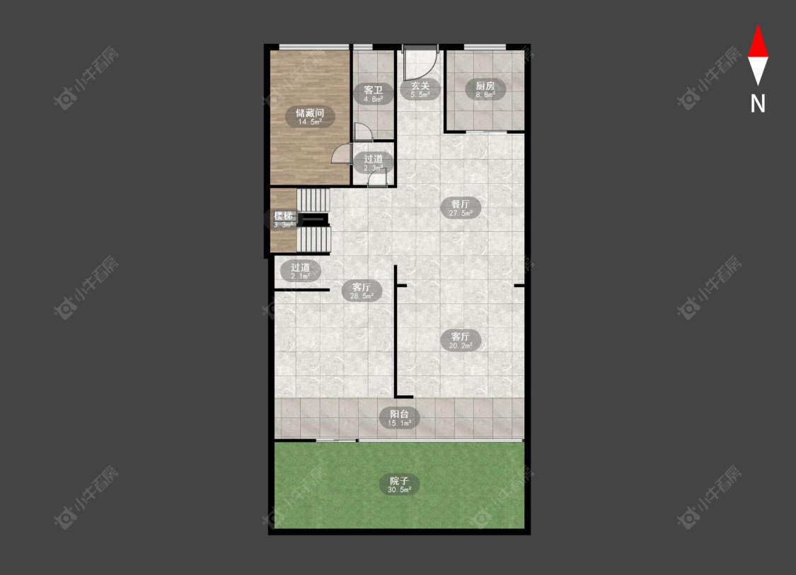 御翠园别墅区房源户型图 常州御翠园别墅区在售二手房源户型图_小牛看房