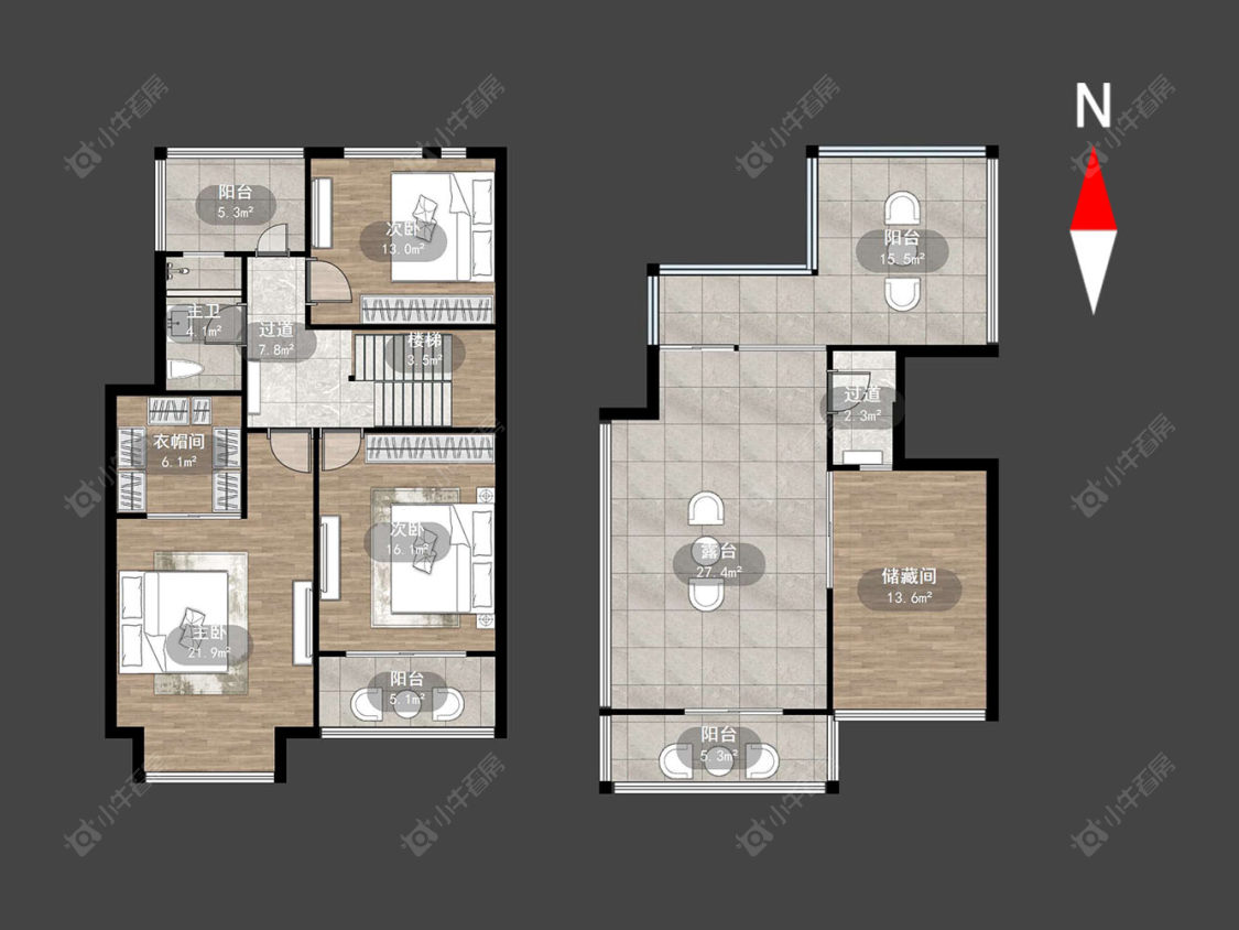 常州中天名园在售二手房源户型图_小牛看房