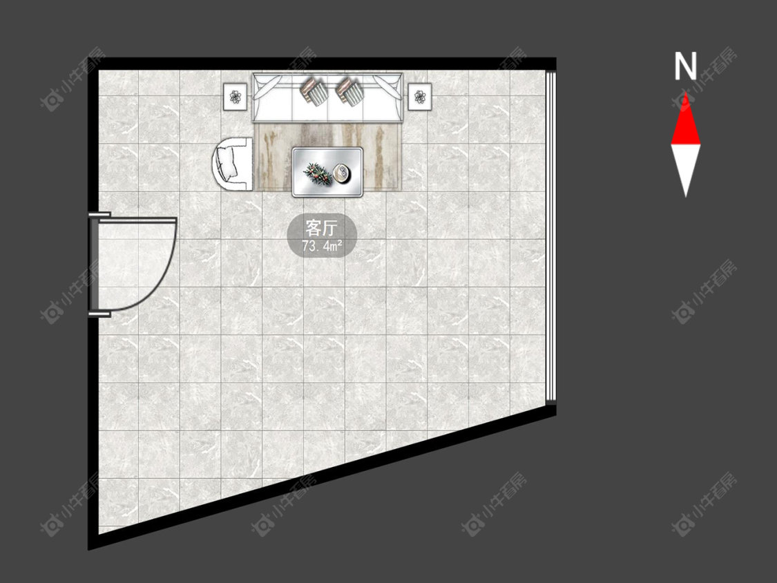 常州府琛商务广场在售二手房源户型图_小牛看房