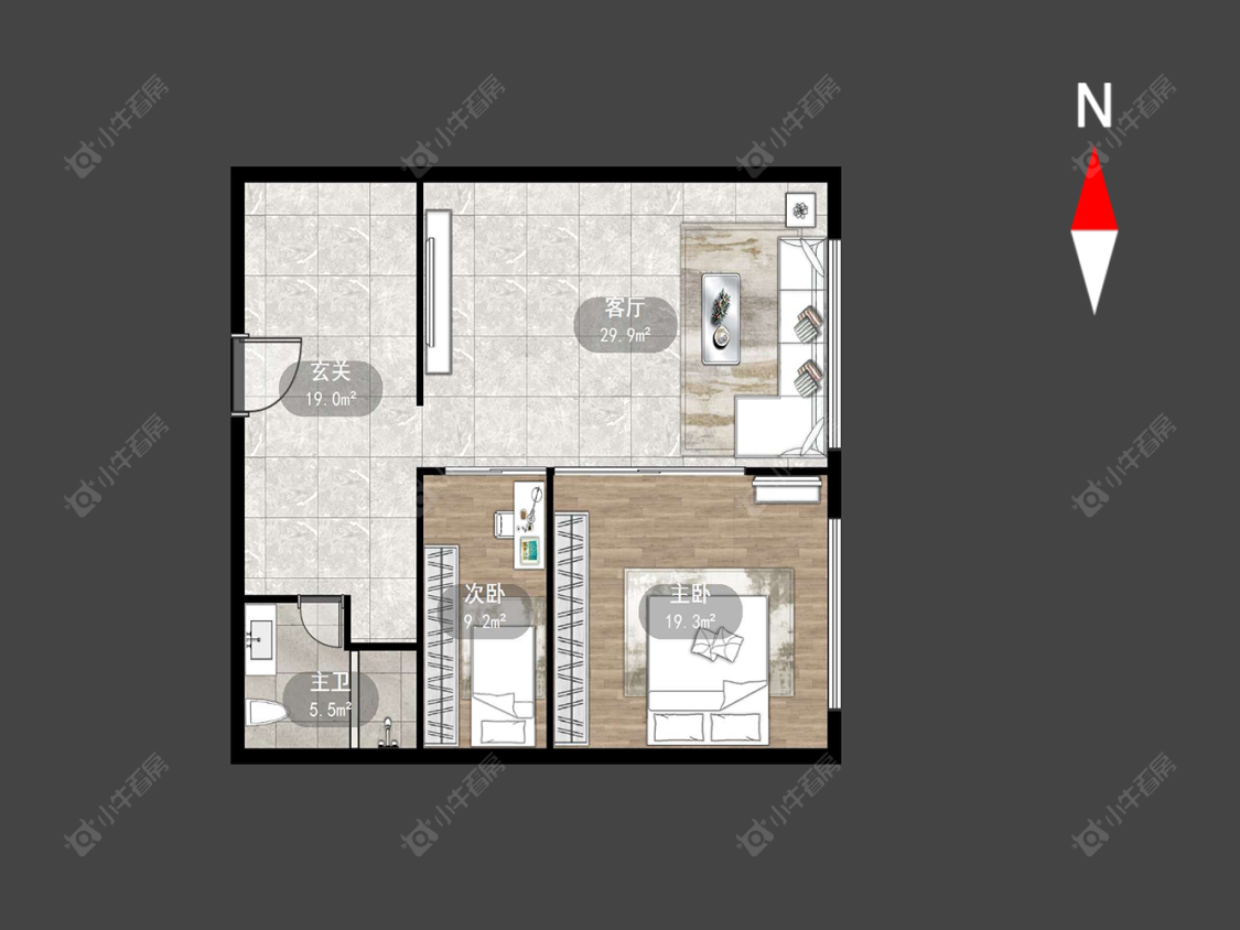 常州典雅商业广场在售二手房源户型图_小牛看房