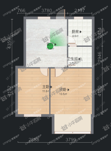 常州翠竹新村东北区在租房源_小牛看房