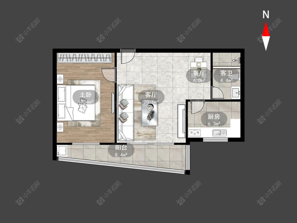 常州水木年华花园在售二手房源_小牛看房