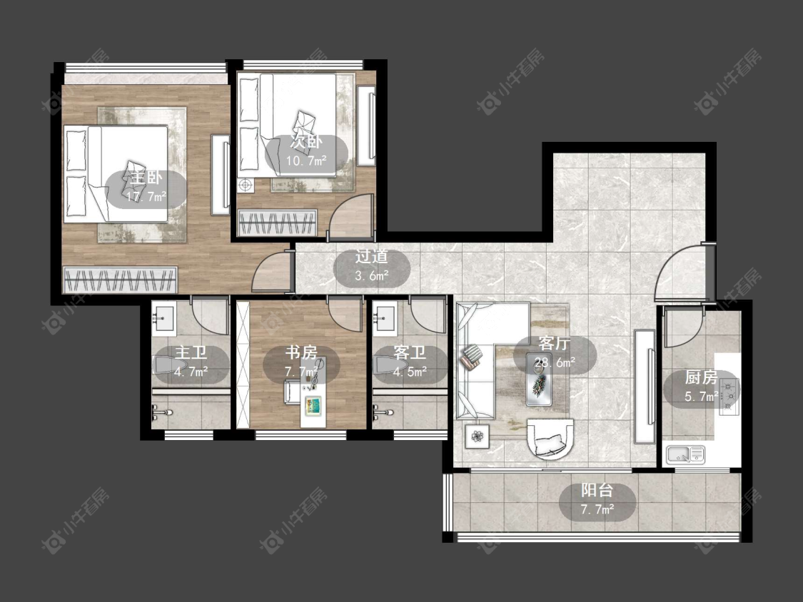 恒大名都一期房源户型图 丹阳恒大名都一期在售二手房源户型图_小牛看房