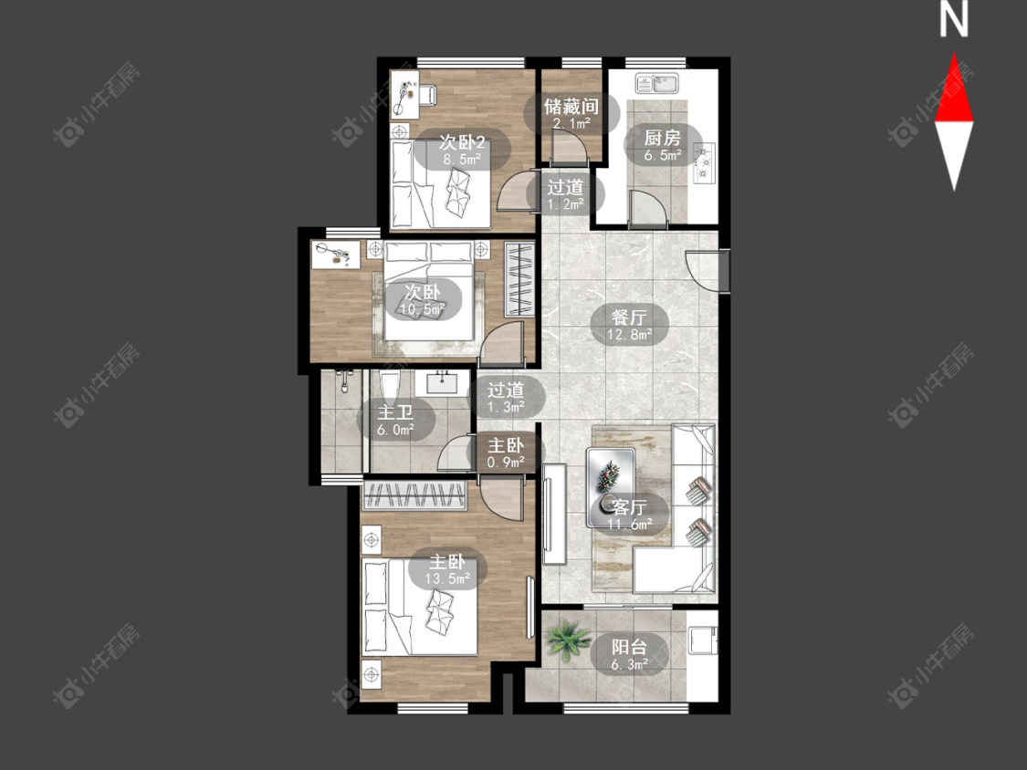香溢紫郡四期房源户型图 常州香溢紫郡四期在售二手房源户型图_小牛看房
