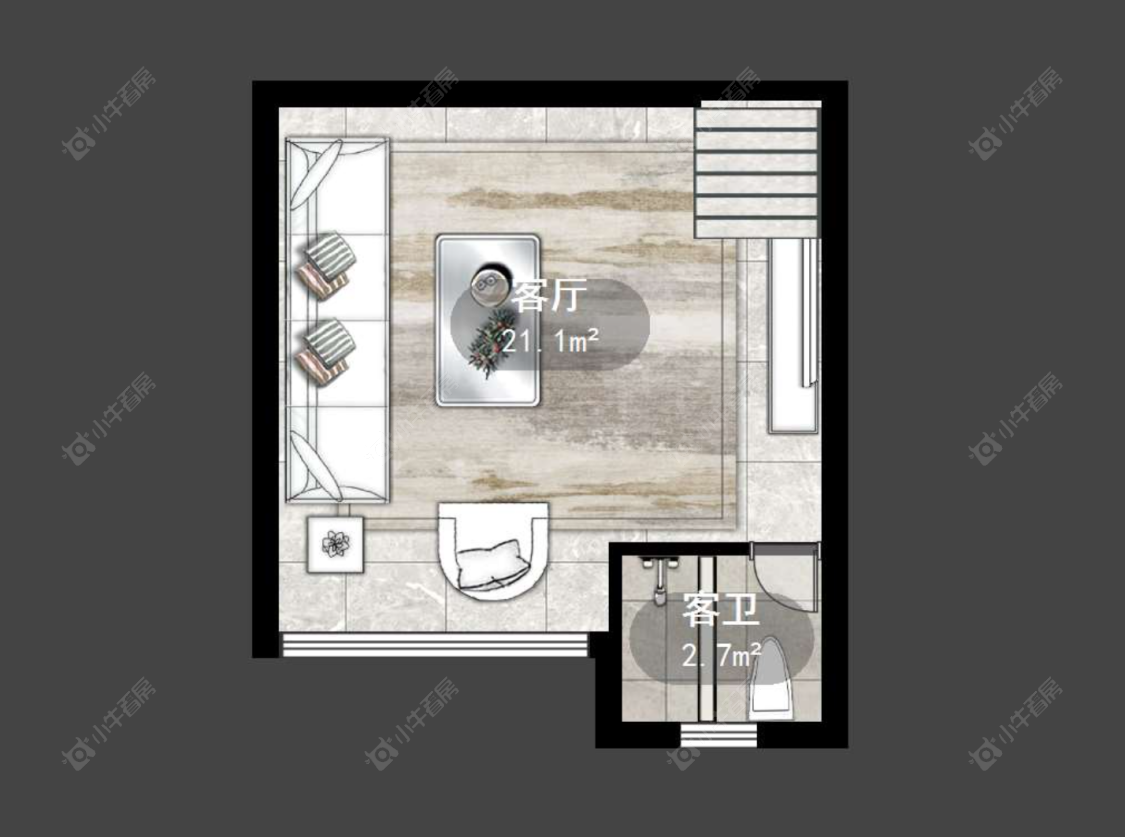 常州东渡海派青城在售二手房源户型图_小牛看房