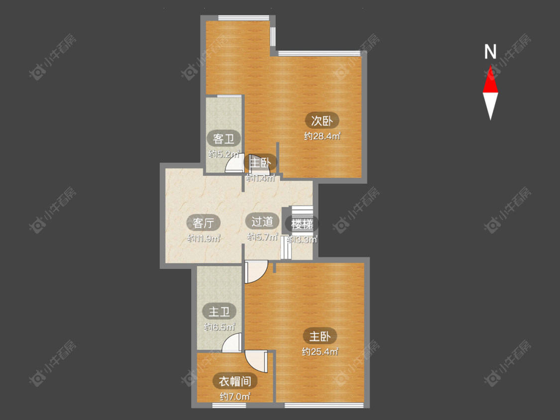 常州香树湾别墅区在售二手房房源户型图_小牛看房