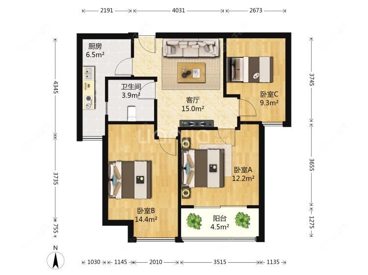 常州泰盈八千里租房房源封面图