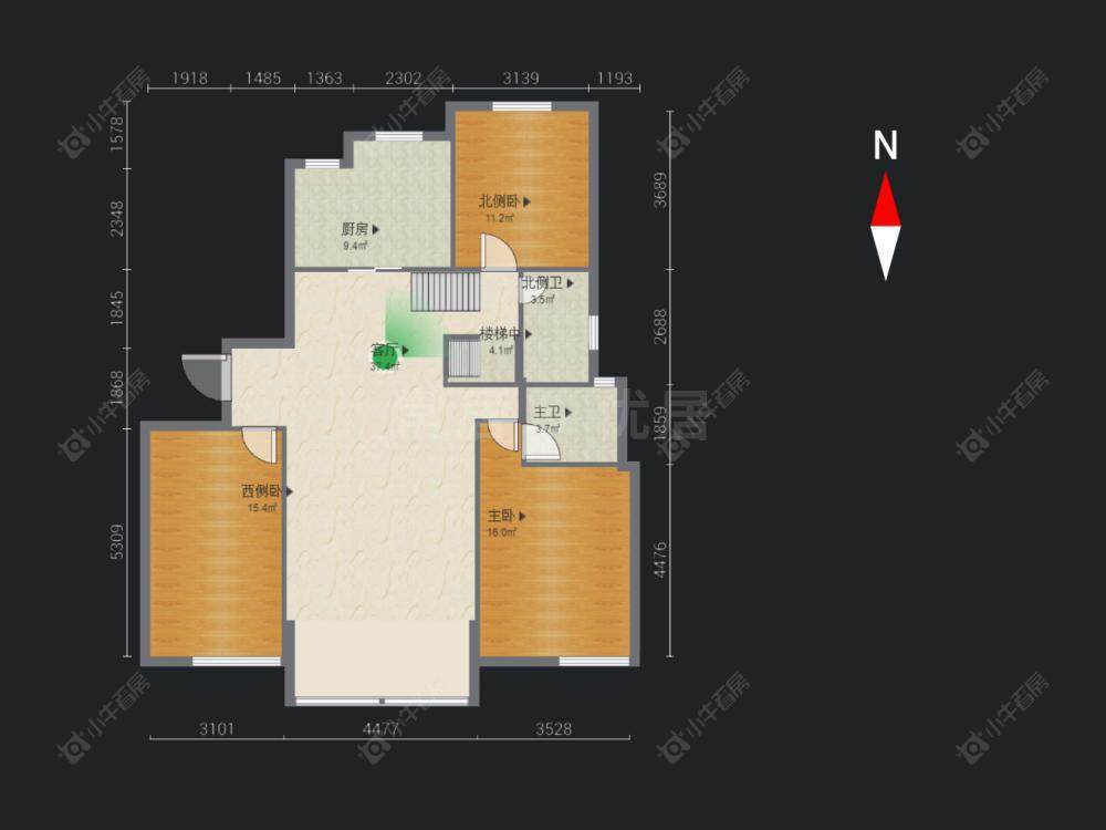 常州府翰苑西区在售二手房源户型图_小牛看房