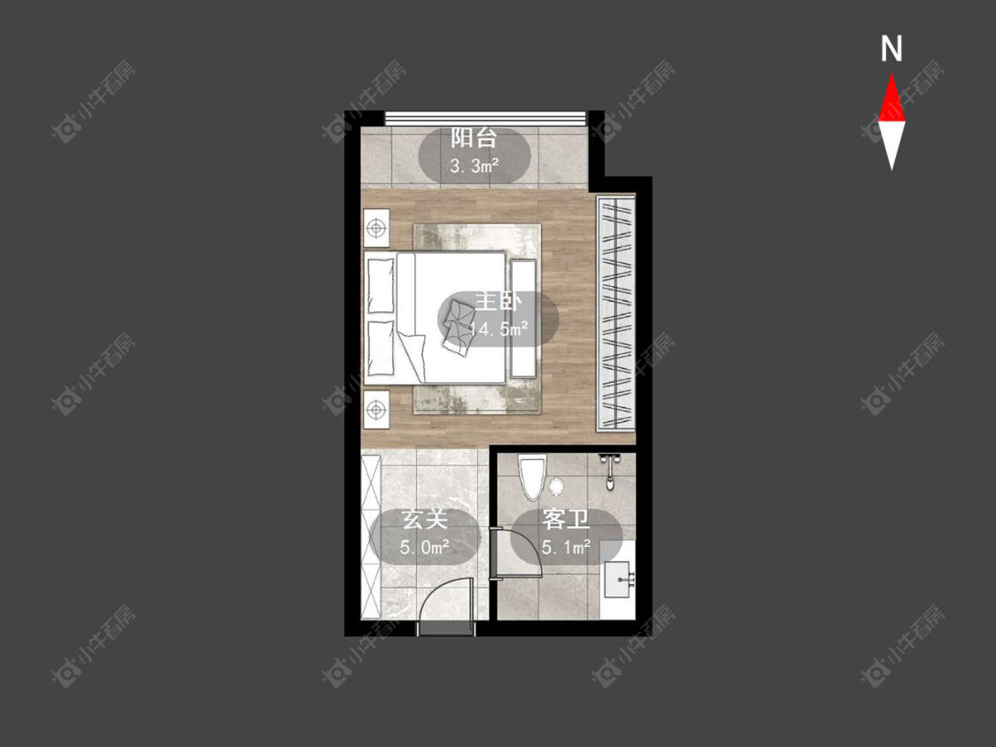 常州世茂广场在售二手房房源户型图_小牛看房