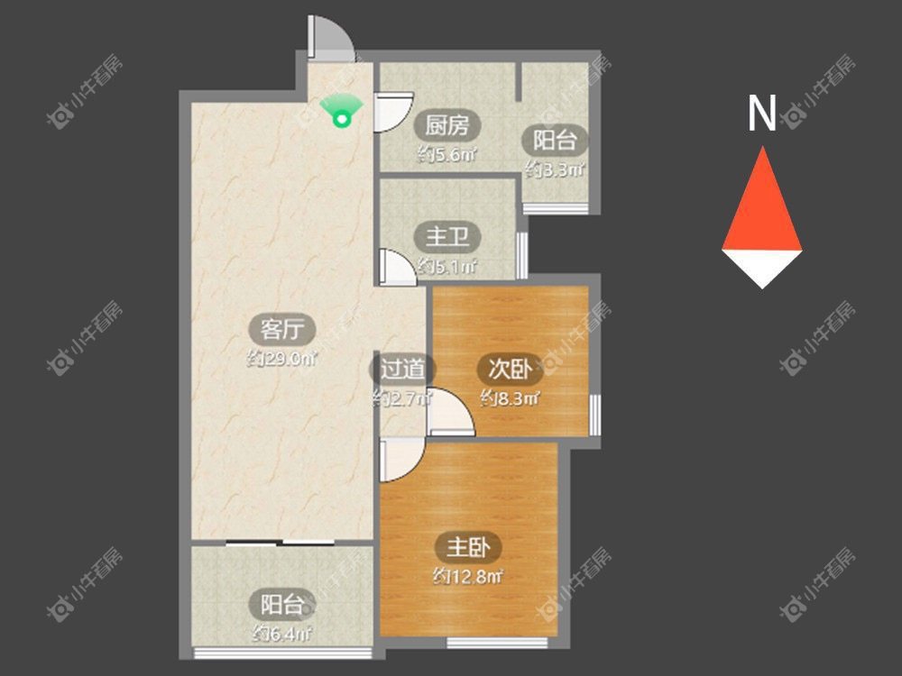 常州天隽峰在租房源室内图_小牛看房