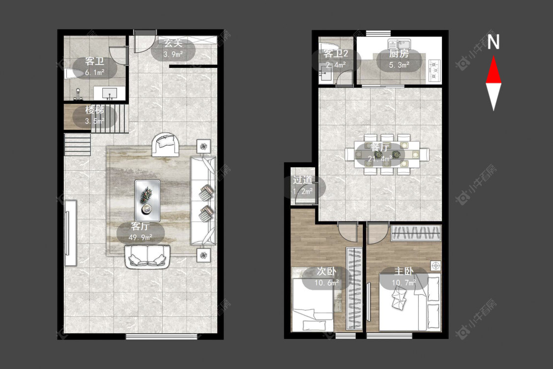 常州铂安国际在售二手房源户型图_小牛看房