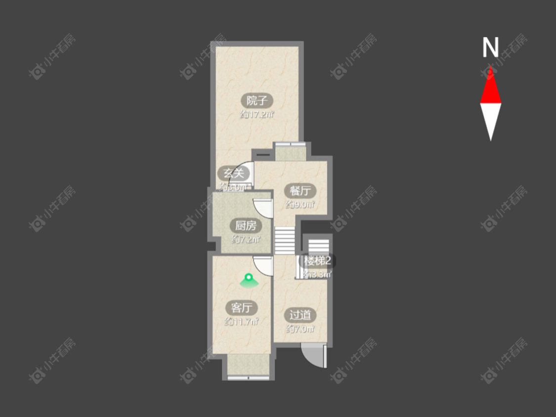 常州东渡海派青城在售二手房源户型图_小牛看房