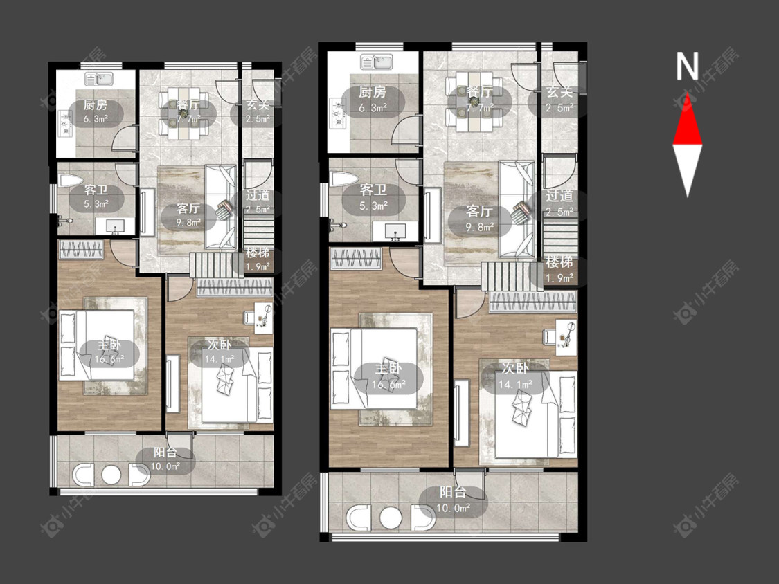 常州花园路（钟楼）在售二手房源户型图_小牛看房
