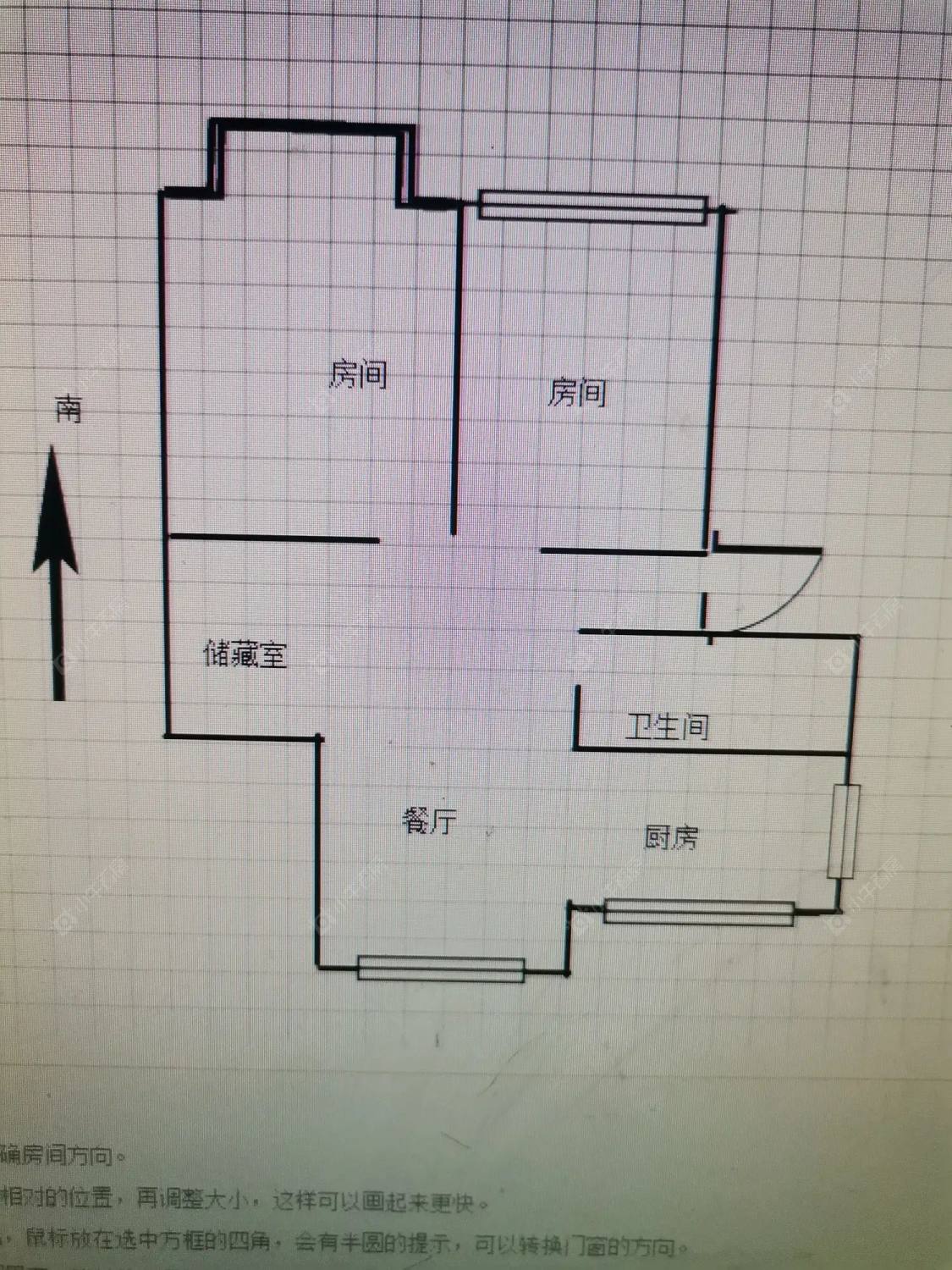 常州南陈村在租房源户型图_小牛看房
