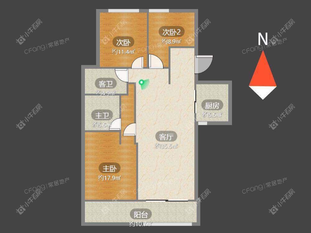 常州亚泰财富中心租房_亚泰财富中心1室1厅房源出租