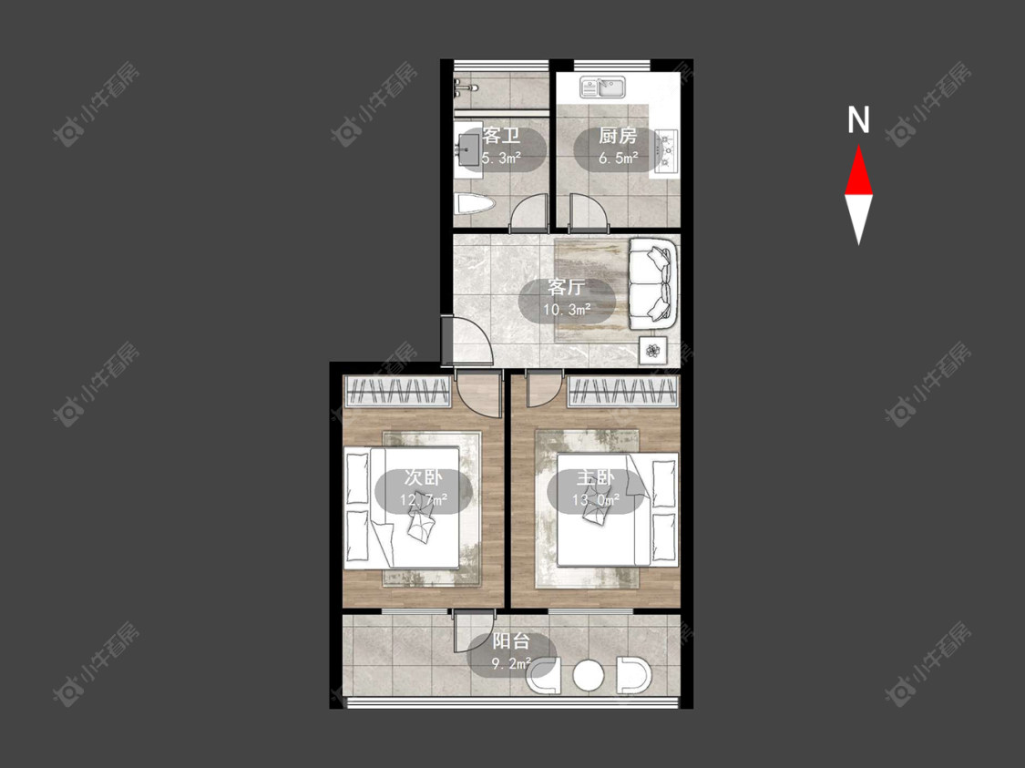 常州锦绣花园在售二手房源户型图_小牛看房