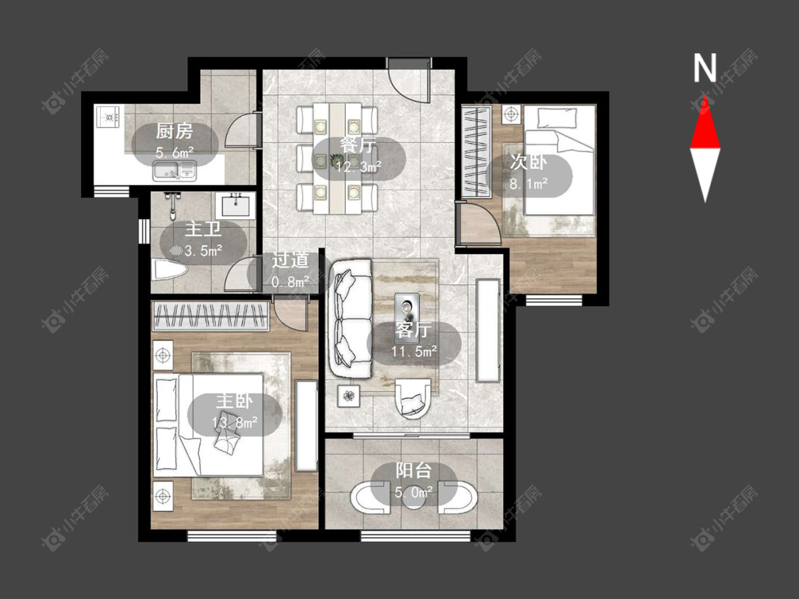 清水湾花园三期房源户型图 常州清水湾花园三期在售二手房源户型图_小牛看房