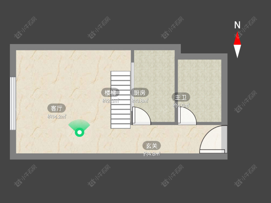 常州现代城在售二手房源户型图_小牛看房