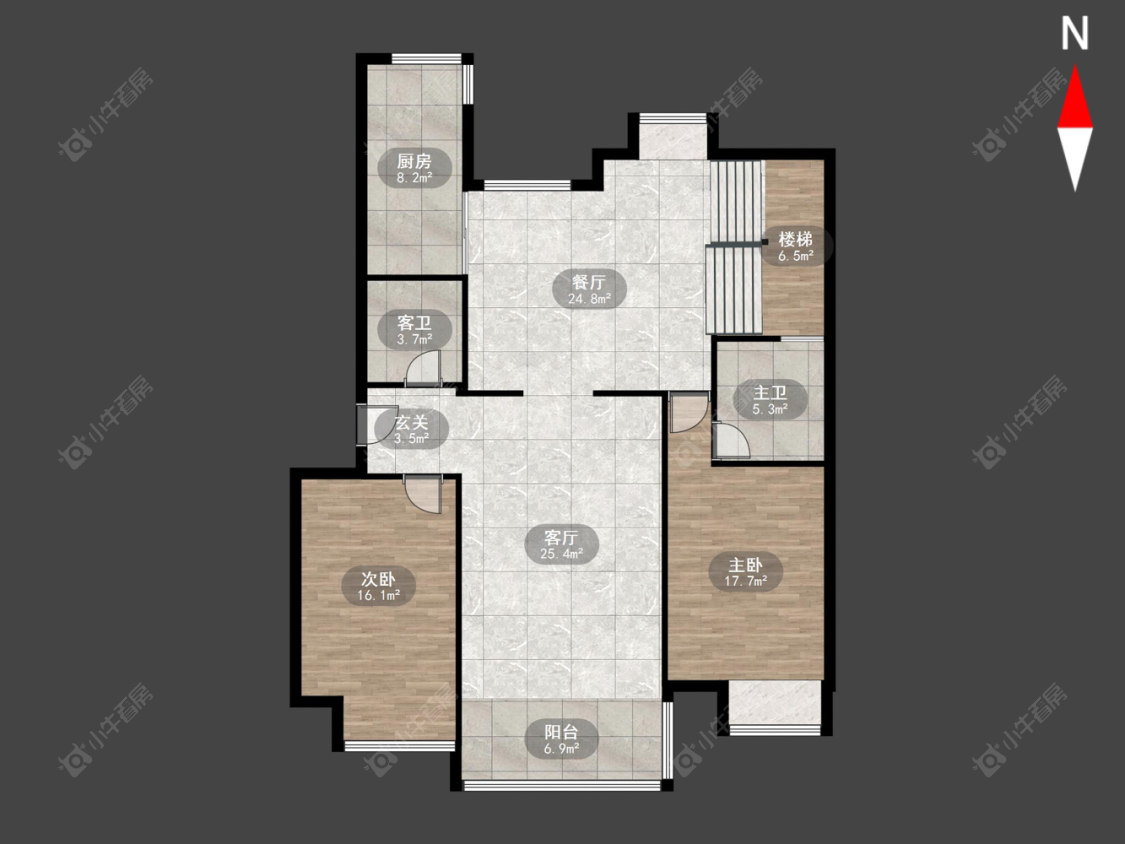 金色新城西区房源户型图 常州金色新城西区在售二手房源户型图_小牛看房