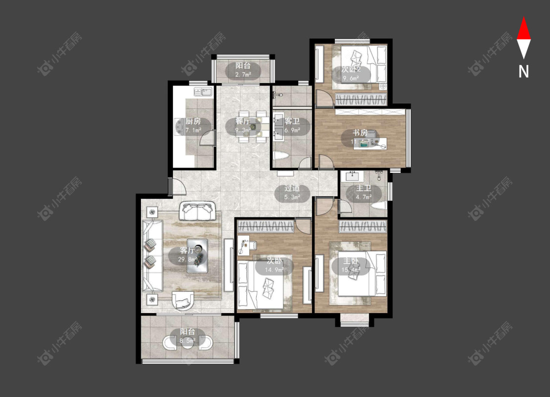 聚和家园房源户型图 常州聚和家园在售二手房源户型图_小牛看房