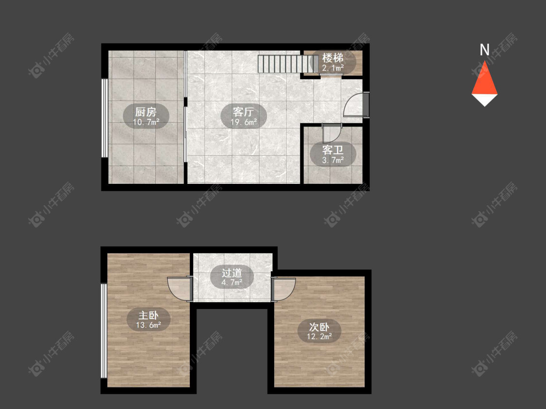 常州吾悦广场全能家公寓在售二手房房源户型图_小牛看房