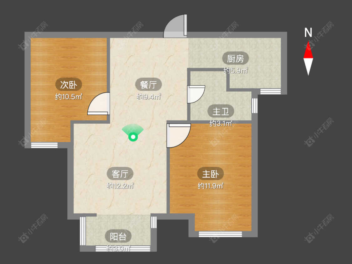 锦绣天地房源户型图 常州锦绣天地在售二手房源户型图_小牛看房