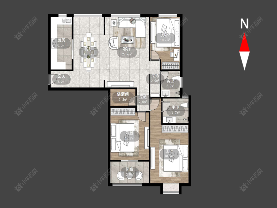 太湖明珠苑西苑房源户型图 常州太湖明珠苑西苑在售二手房源户型图_小牛看房