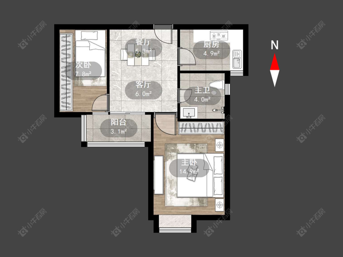 常州滨江明珠城东区在售二手房源_小牛看房