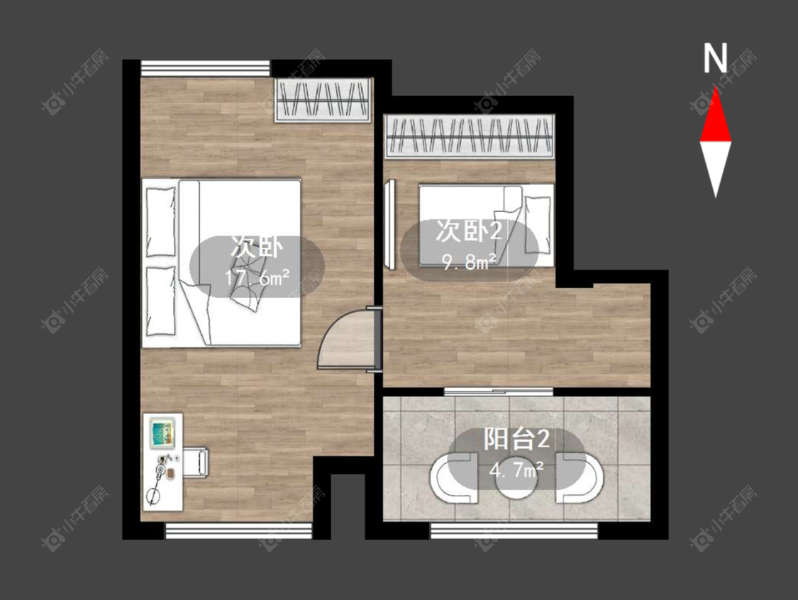 常州清水湾花园二期在售二手房源户型图_小牛看房