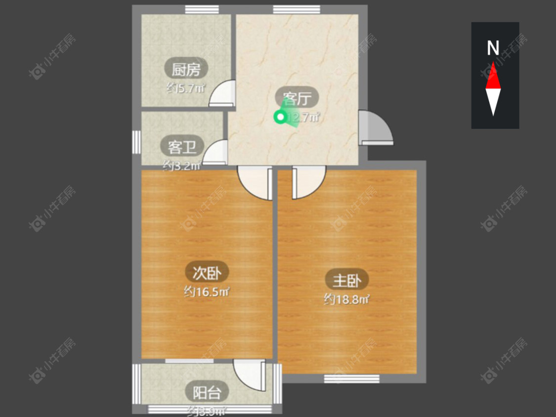 常州戚研所工房在售二手房源户型图_小牛看房