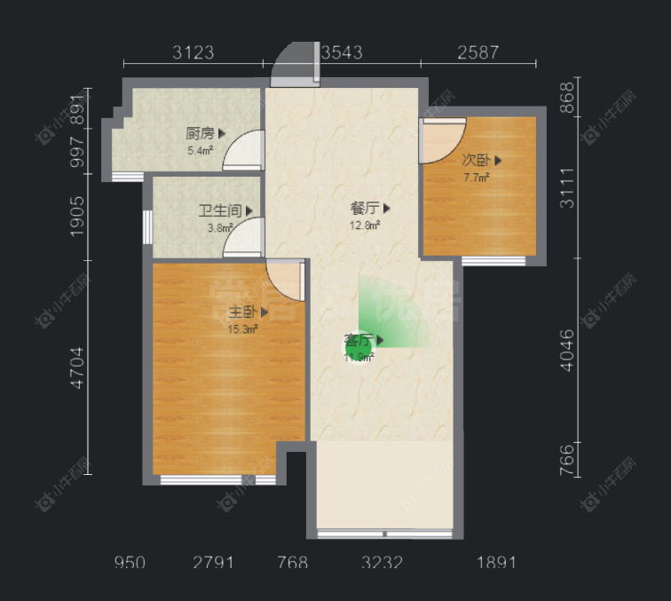 聚缘福地房源户型图 常州聚缘福地在售二手房源户型图_小牛看房