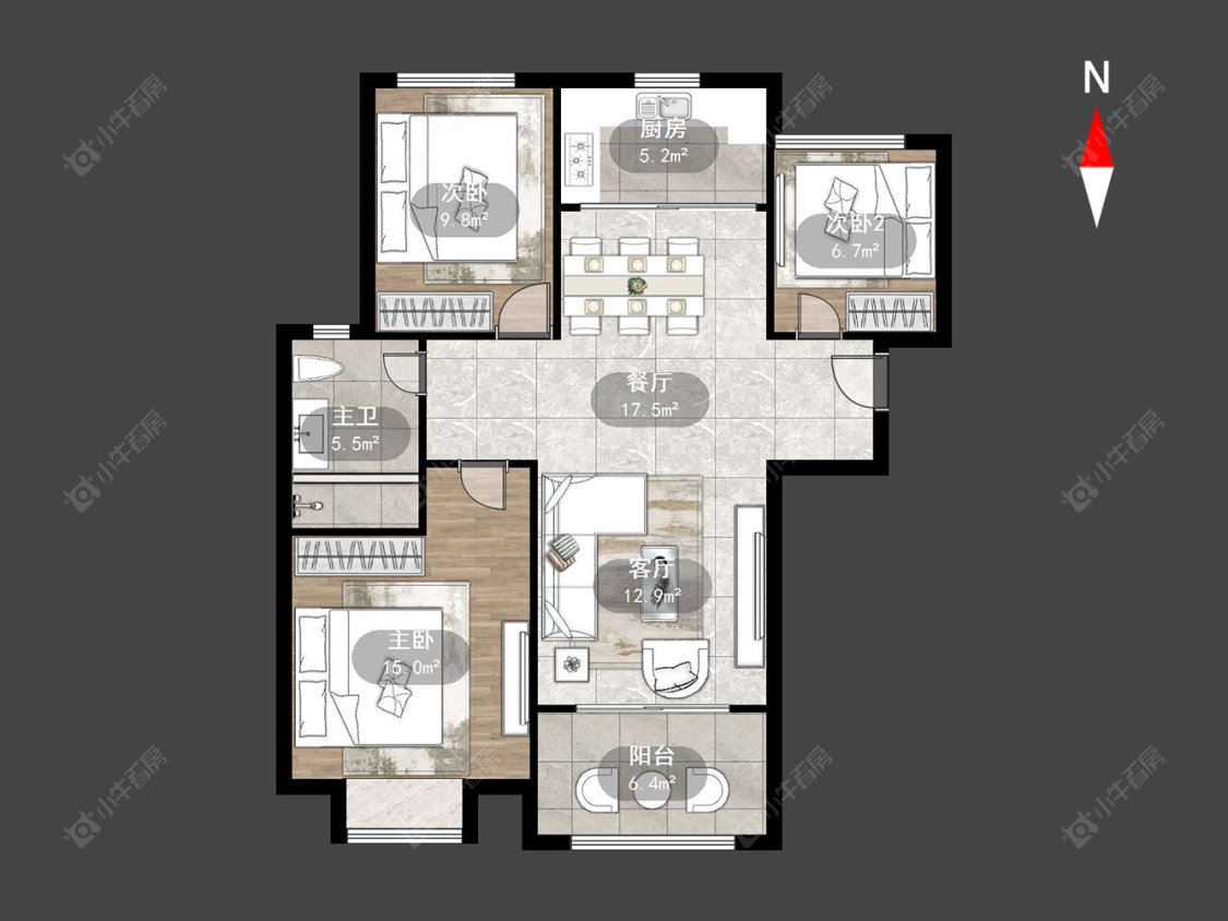 弘阳上城房源户型图 常州弘阳上城在售二手房源户型图_小牛看房