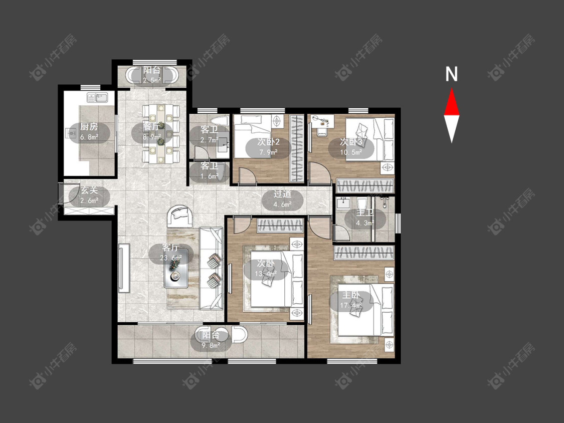 常州绿都万和城七区在售二手房源户型图_小牛看房