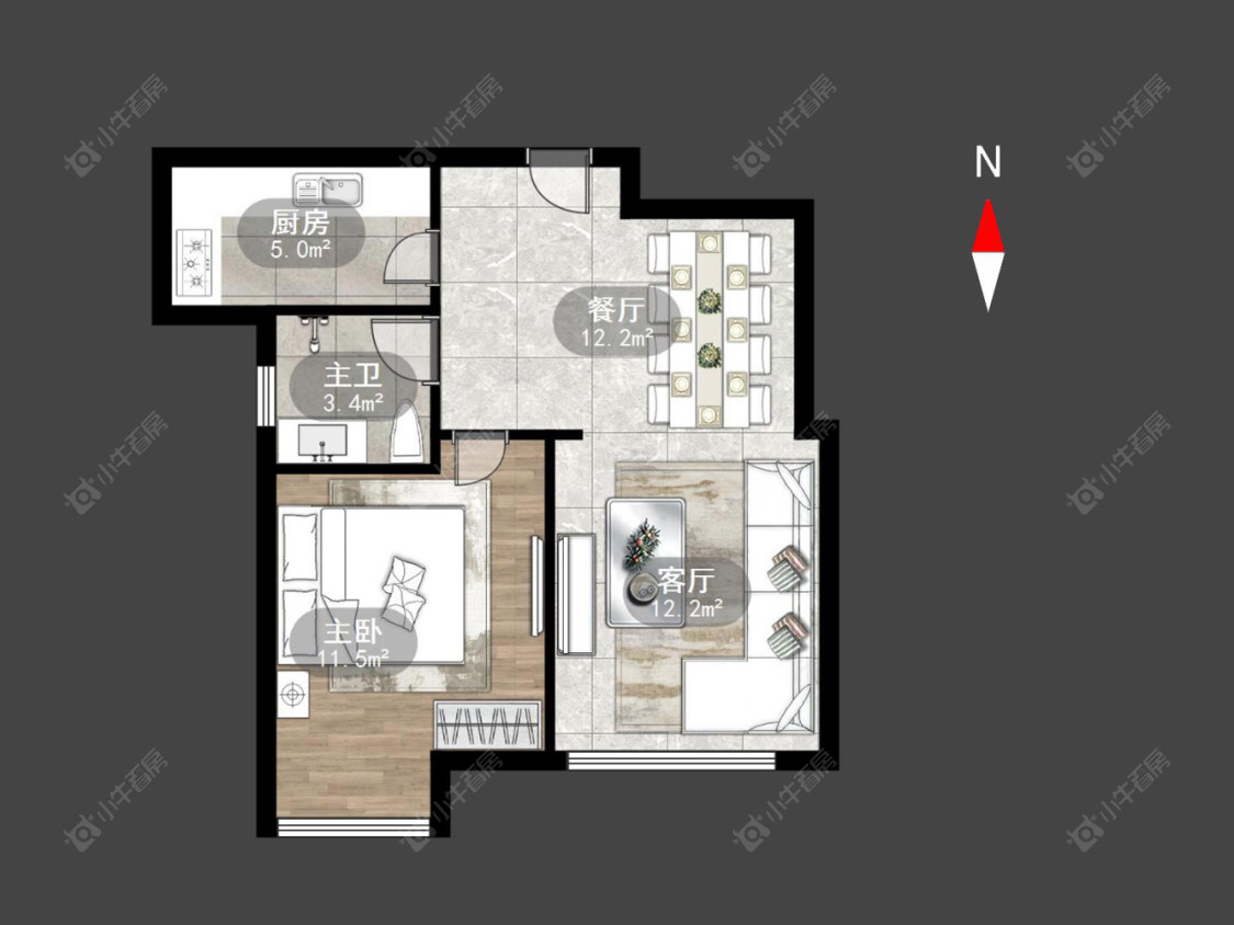荣盛馨河郦舍房源户型图 常州荣盛馨河郦舍在售二手房源户型图_小牛看房