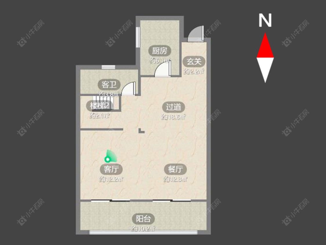 常州龙湖春江天玺在售二手房源户型图_小牛看房